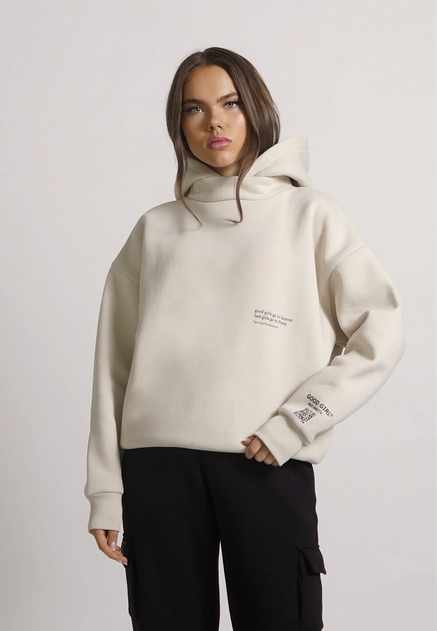 KRYMMY Hoodie Beige