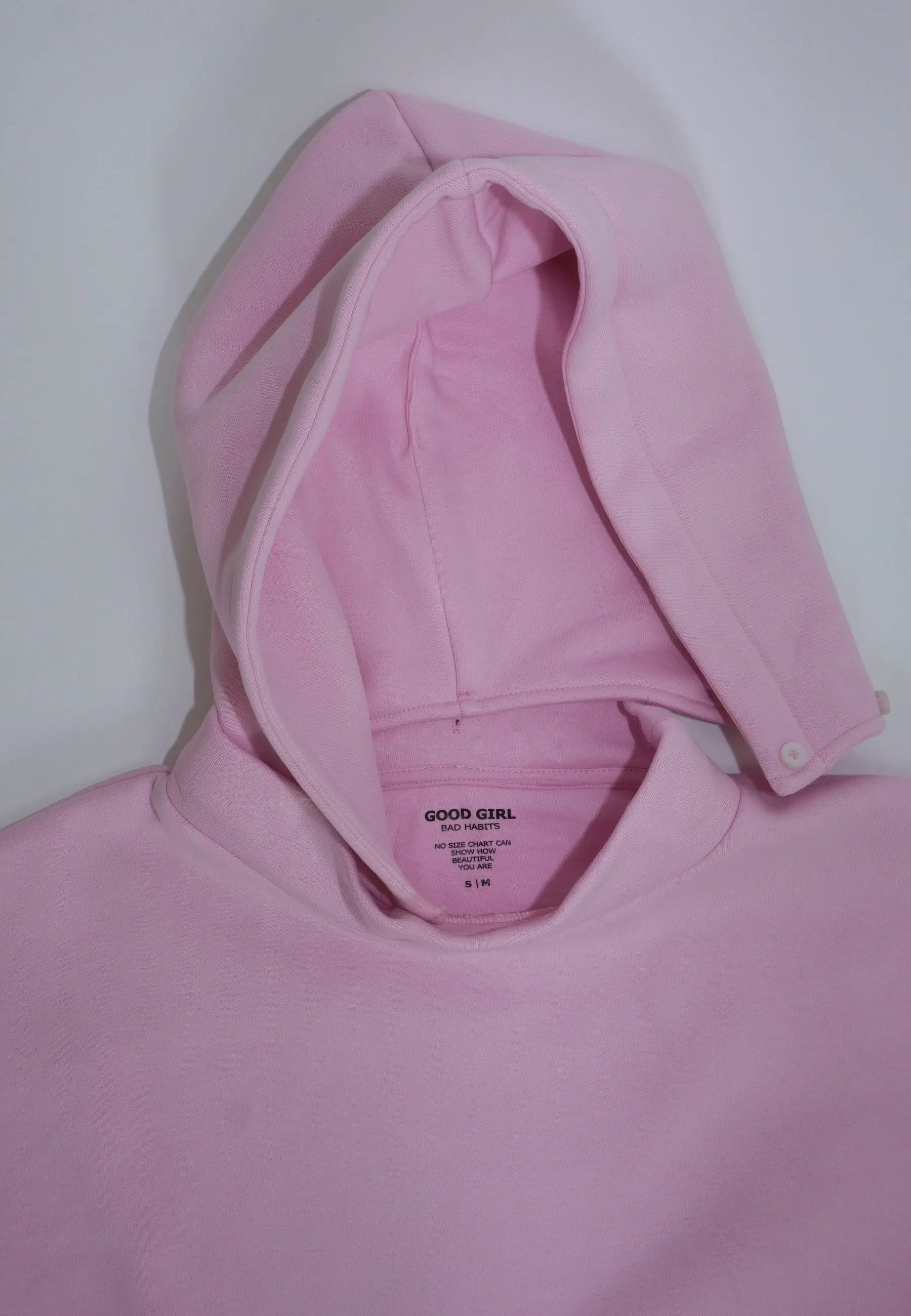 KRYMMY Hoodie Pink Rosa  - GOOD GIRL BAD HABITS