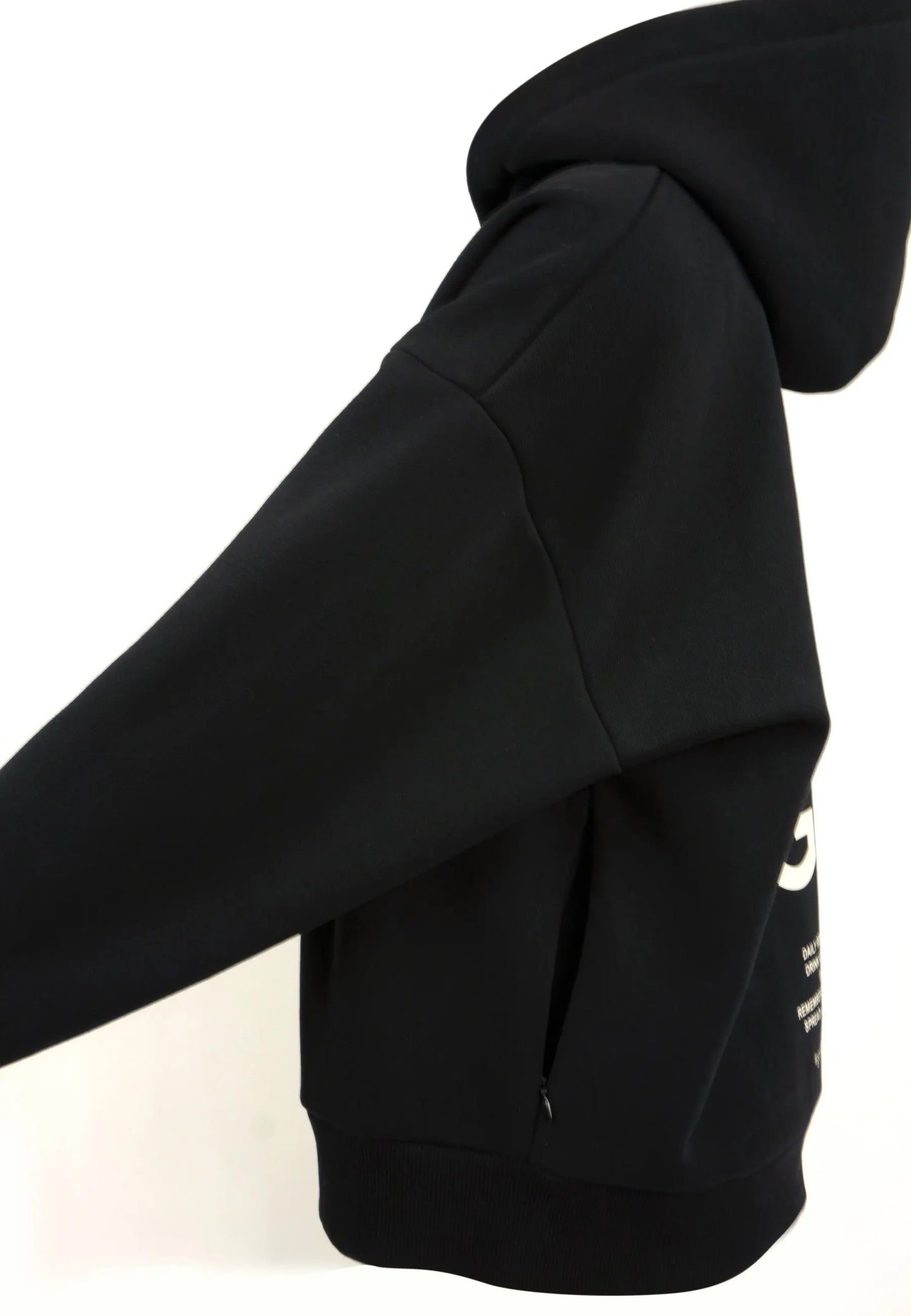 KAINY Sweatjacke Kapuzenjacke Zip Up Hood Sweat Black Schwarz - GOOD GIRL BAD HABITS